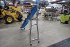 Ss Incline Belt Conveyor W/ 90 Degree Take-away Conveyor